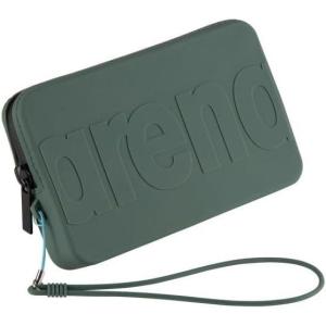 ARENA Dry Clutch Bag Waterproof Silicone Zipper Handbag Beach and Pool Water Resistant Pouch, 3.9 x 6.5 Inches, Green Sage