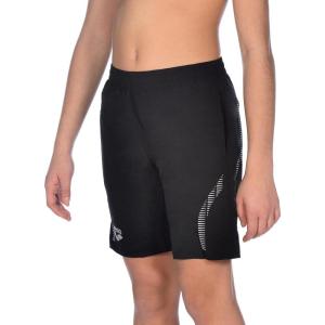 ARENA Kids Team Line Youth Bermuda Athletic Shorts(Black)