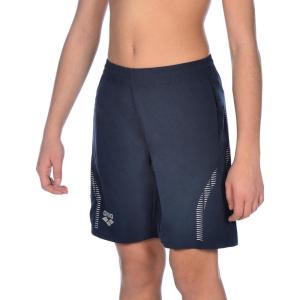 ARENA Kids Team Line Youth Bermuda Athletic Shorts(Navy)