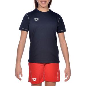 ARENA Kids Team Line Youth Short Sleeve T-Shirt(Navy)