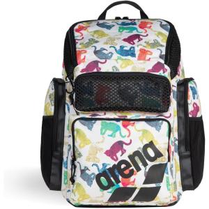 ARENA One Go Backpack 45 Liters Swimmer Athlete Daypack Large Size Equipment Swim Bag(Arena In the Wild)
