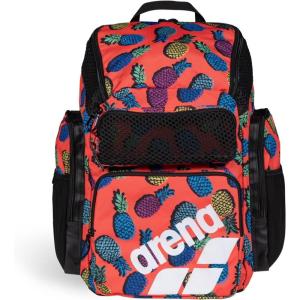 ARENA One Go Backpack 45 Liters Swimmer Athlete Daypack Large Size Equipment Swim Bag(Arena Pineapples)