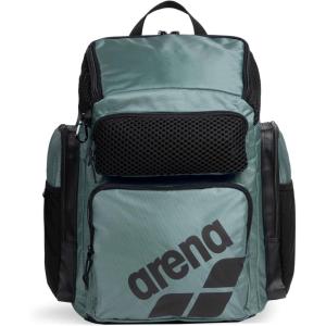 ARENA One Go Backpack 45 Liters Swimmer Athlete Daypack Large Size Equipment Swim Bag(Sage)