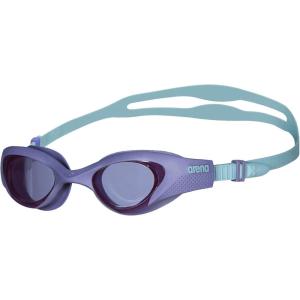 ARENA The One Woman Swim Goggles for Swimmers and Triathletes Universal Fit Orbit-Proof Technology Anti Fog Treatment(Smoke/Violet/Turquoise)