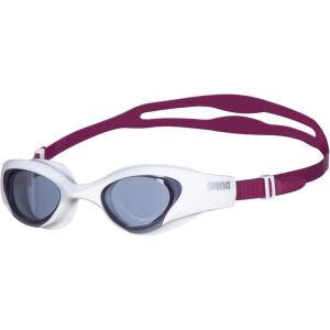 ARENA The One Woman Swim Goggles for Swimmers and Triathletes Universal Fit Orbit-Proof Technology Anti Fog Treatment(Smoke/White/Purple)