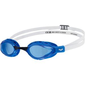 ARENA Unisex Adult Air Sonic Professional Swim Racing Goggles Competitive Swimmers(Blue/Blue)