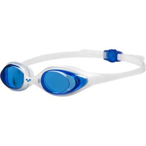 ARENA Unisex Adult Spider Swimming Goggles for Beginners Men and Women Fitness Swimming Anti Fog Non-Mirror Lens No Leak Seal(Blue/Clear/Clear)