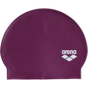 ARENA Unisex Adult Ultra Soft Latex Swim Cap Training and Fitness Swimming, Great for Long Hair, Reinforced Edge, One Size(Dark Raspberry)