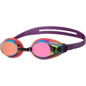 ARENA Unisex Zoom X-fit Fitness Swimmers Goggles Heavy Duty Eyewear for Pool(Copper/Bright Coral/Plum)