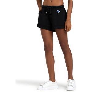 ARENA Womens Icons Women’s Shorts(Black/White Logo)