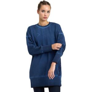 ARENA womens Women’s Icons Oversize Crew Sweatshirt(Navy Delave/Navy/White)