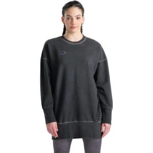 ARENA womens Women’s Icons Oversize Crew Sweatshirt(Sage Delave)