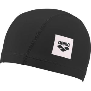 Arena Arena Junior Unix II Kids’ Fabric Swim Cap for Boys and Girls Ages 6 to 12(Black)