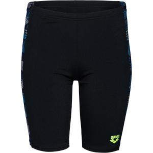 Arena Boys Arena Boys’ Performance Candies Youth Athletic Racing Pool Training Swim Jammers(Black/Multi Black)