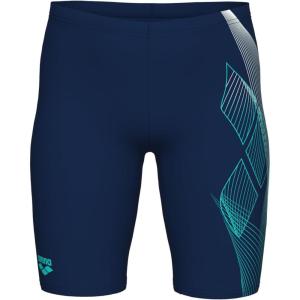 Arena Boys Arena Boy’s Performance Sea Water Competitive Athletic Swim Jammers(Navy)