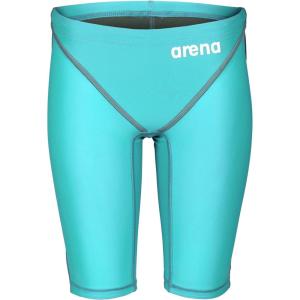 Arena Boys Junior Racing Jammer Powerskin St Next Knee Length Tech Suit Competitive Swimsuit(Aquamarine)
