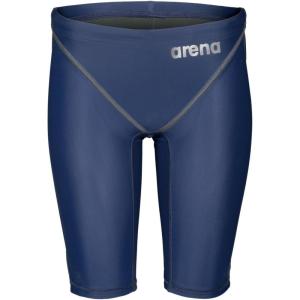 Arena Boys Junior Racing Jammer Powerskin St Next Knee Length Tech Suit Competitive Swimsuit(Navy)