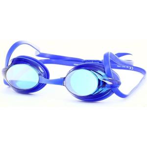 Arena Drive 3 Anti-Fog Training Swim Goggles for Men and Women Hard Polycarbonate Lens Silicone Seals Perfect Fit(Blue/Blue)