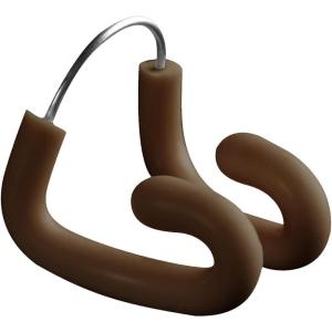 Arena Super Nose Clip II Swimming Nose Plug, Coffee or Beige, One Size(Coffee)