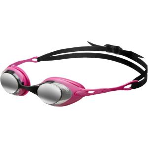 Arena Unisex Adult Cobra Swim Racing Goggles for Men and Women Standard Mirror/Non-Mirror Lens Low-Profile Small Frame(Smoke/Fuchsia/Black)