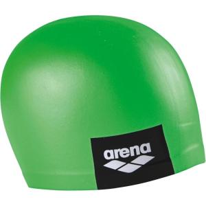 Arena Unisex Adult Logo Molded Silicone Training Swim Cap for Intensive Training Reduced Drag Tight Comfortable Fit, One Size(Pea Green)