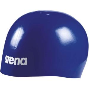 Arena Unisex Adult Molded PRO II Silicone Racing Swim Cap Women and Men High Tech 3D Molding FINA Approved, One Size(Navy)