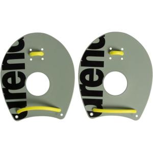 Arena Unisex Elite Hand Paddle 2 for Lap Swimming and Technique Training, Swim Equipment for Men and Women, 4 Sizes(Sage Green/Arctic Lime)