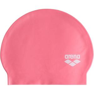 Arena Unisex Soft Latex II Swim Cap Women and Men Fitness Swimmers Intensive Training Durable Soft Elastic Bathing Flat Cap(Pearly Pink)
