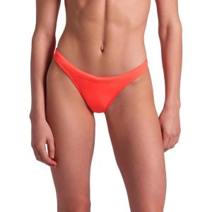 Arena Womens Arena Performance Women’s Solid Team Bikini Bottom(Bright Coral)