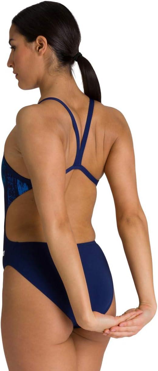 imageARENA Womens Palm Forest Challenge Back One Piece FlNavy