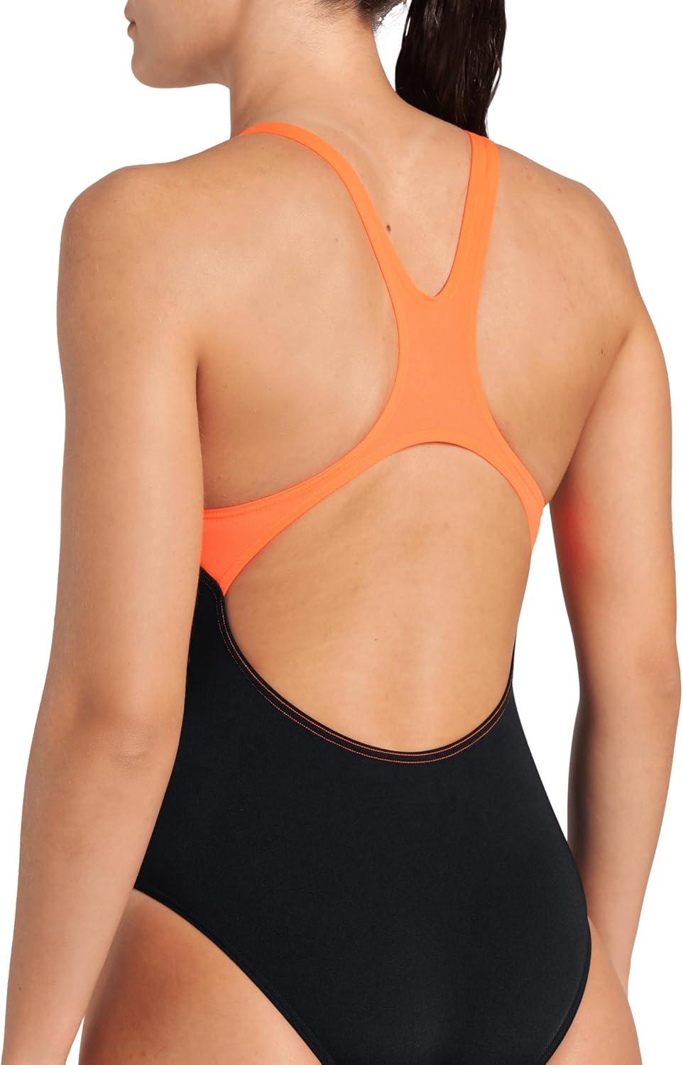 imageARENA Womens Performance Cupcakes Swim Pro Back One Piece SwimsuitBlackBright CoralBlue Multi