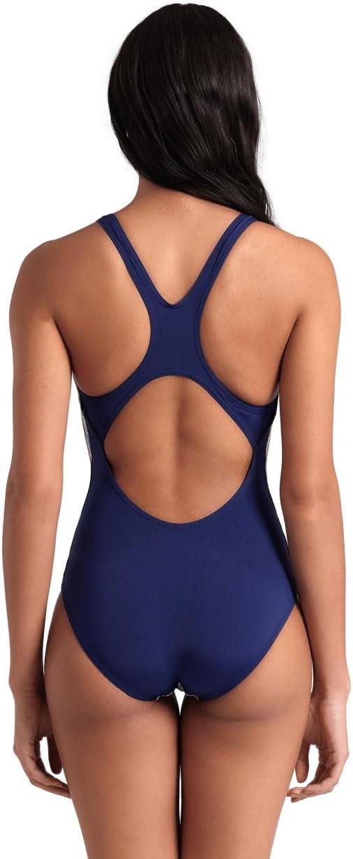 imageArena Womens Arena Performance Womens Zebra Stripes Swim Pro Back SwimsuitMultiNavy