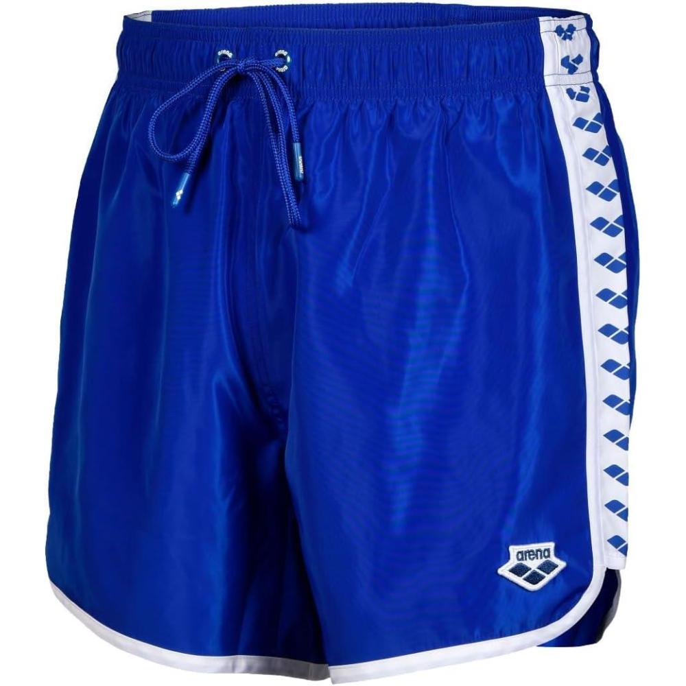 imageARENA Mens Icons Team Stripe BoxersNeon BlueWhite