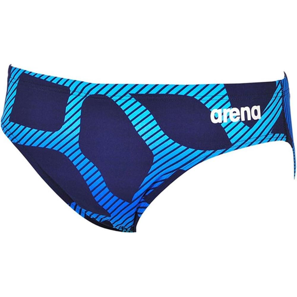 imageARENA Mens Shattered Glass Brief SwimsuitSpider Navy