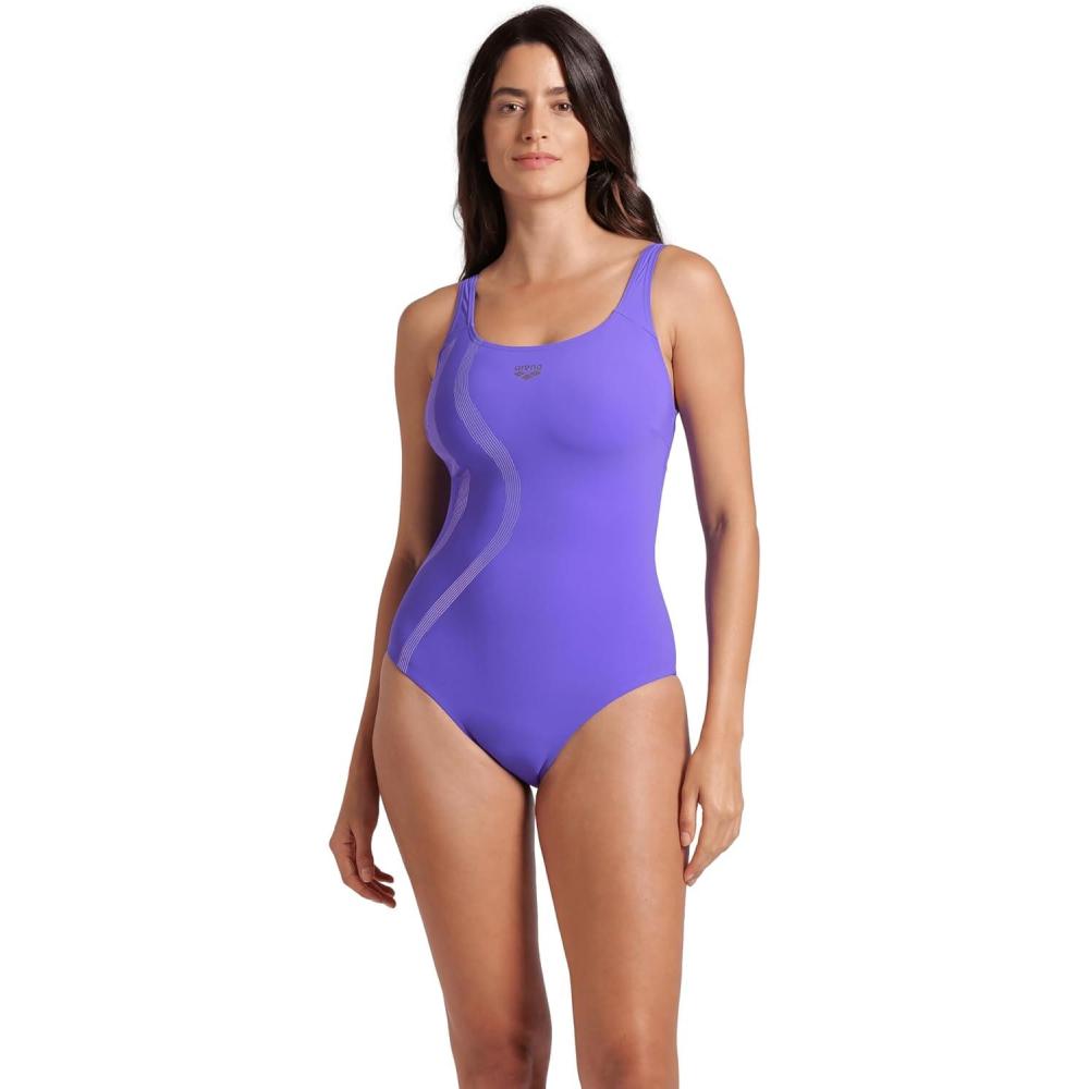 imageARENA Womens Shapewear Ginevra CCup Swimsuit Ladies Shaping Tummy Control SwimwearViolet