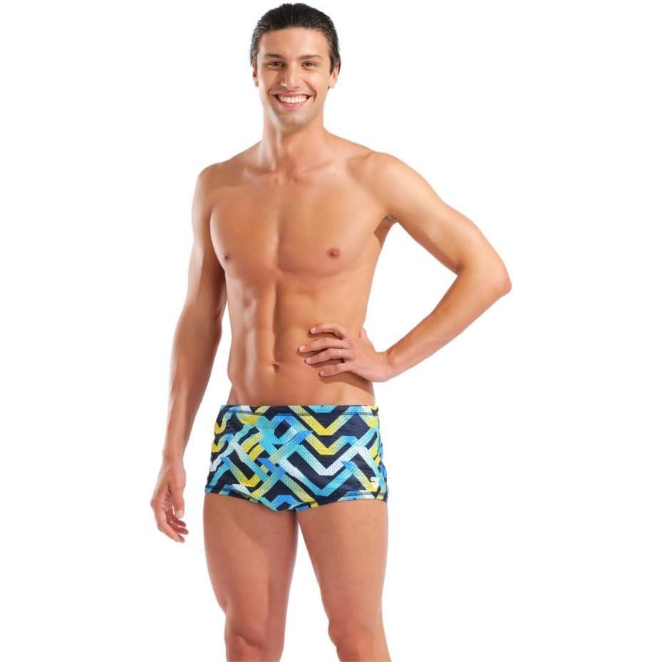 imageArena Mens Reversible Drag Suit Shorts Swimsuit Resistance Conditioning Pool Training SwimmersNavyNavy Multi