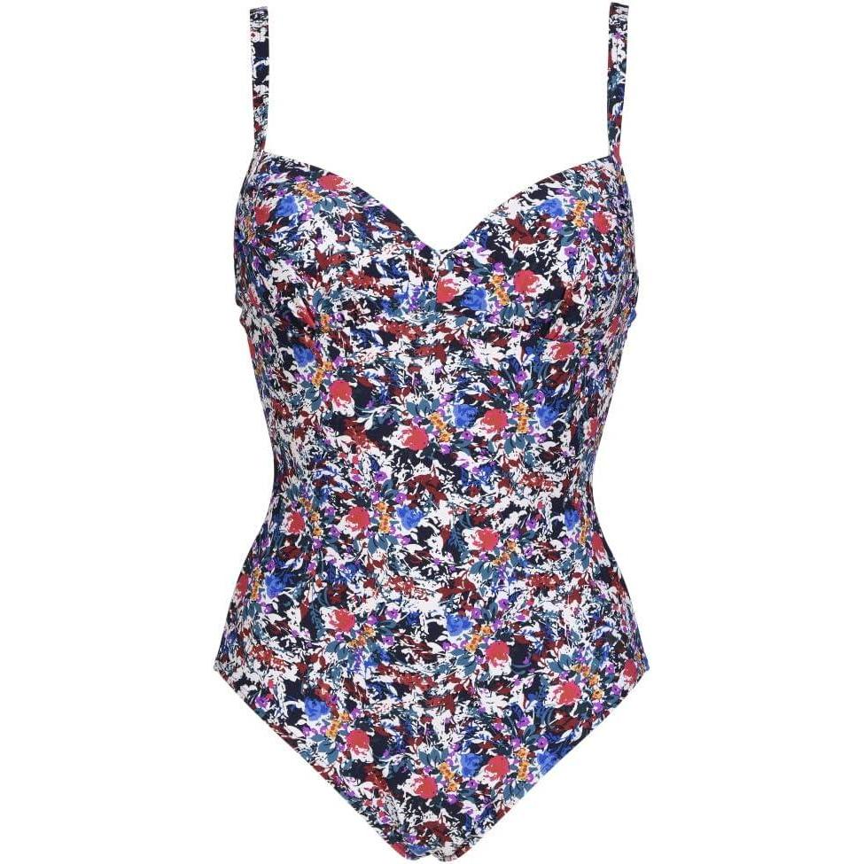 imageArena Womens Bodylift Swimsuit Sibilla U Back Navy Multi