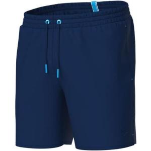 ARENA- Men’s Boxer Swim Trunks, Swimming Shorts, Athletic Bathing Suit for Men, Quick Drying, External Drawstring(Marine)