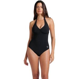 ARENA Women’s Alessia Shapewear Clip Back B Cup One Piece Ladies Shaping Swimsuit(Black)