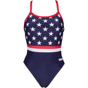 ARENA Women’s Palm Forest Challenge Back One Piece Fl(Official Usa Swimming National Team)