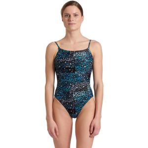 ARENA Womens Women’s Water Print Swimsuit(Animalier)