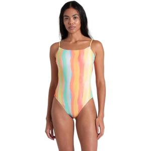 ARENA Womens Women’s Water Print Swimsuit(Multistripes)