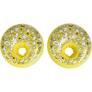 Arena Friends Inflatable Kids Floating Arm Bands Swimming Arm Floaties for Ages 2 to 6 Years Adjustable Pool Floats Rings 33 to 66 Pounds(Yellow)