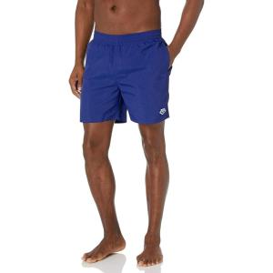 Arena Mens Arena Men’s Mark Spitz Exclusive Boxer Beach Shorts Swim Trunks(Navy)