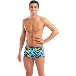 Arena Mens Reversible Drag Suit Shorts Swimsuit Resistance Conditioning Pool Training Swimmers(Navy/Navy Multi)