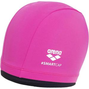 Arena Unisex Adult Smartcap Extra Soft Swim Cap for Fitness Swimmers Two-in-One Headcover for Long Hair, One Size Fits Most(Fuchsia)