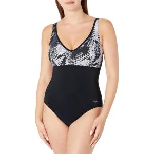 Womens Bodylift Tummy Control Wing Back One Piece Shaping Swimsuit(Zora)