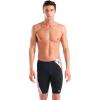 imageArena Mens Arena Performance Mens Desert Swim Jammer Sports Shorts KneeLength Bathing SuitBlackMulti White